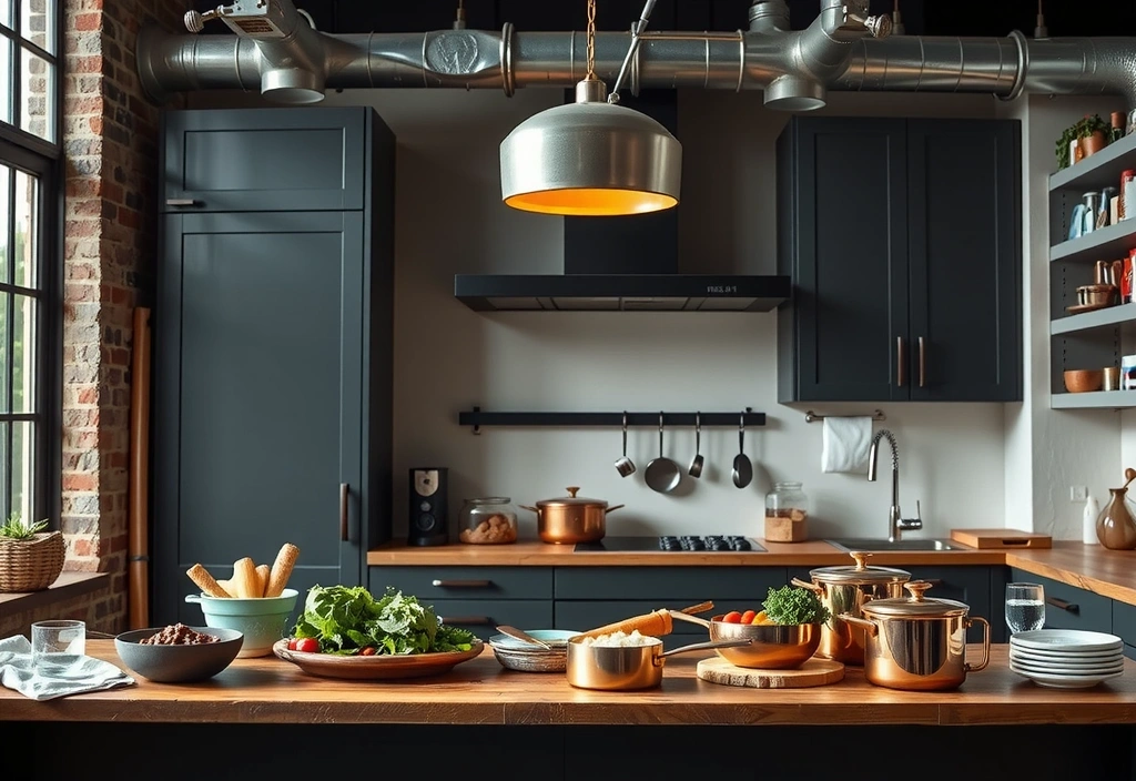 Cocina saludable industrial